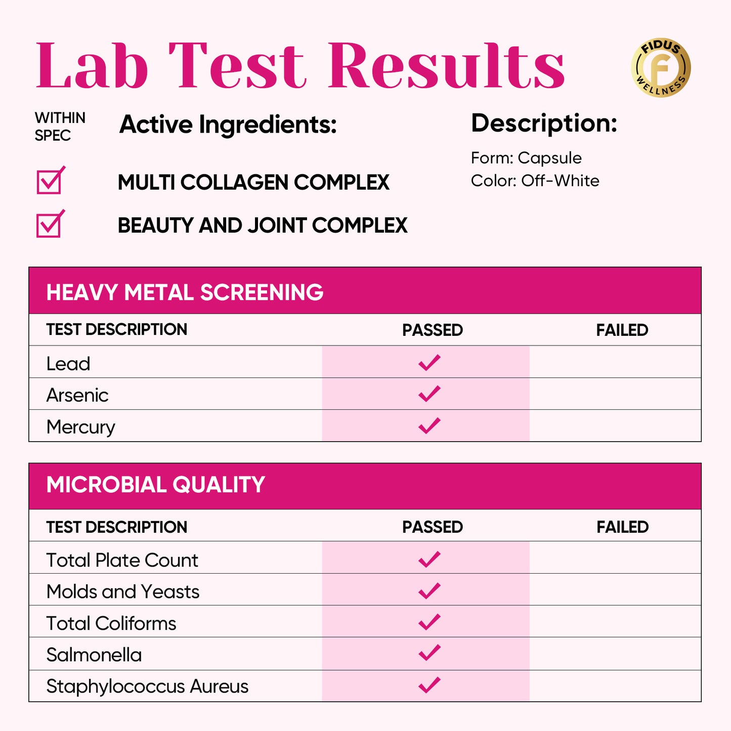 Multi Collagen Peptides Capsules - Collagen for Women with Biotin 10000mcg